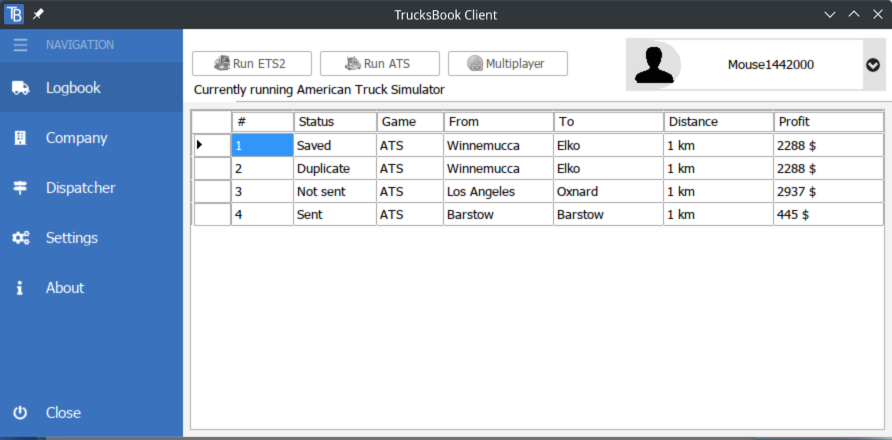 Running TruckBooks in Linux